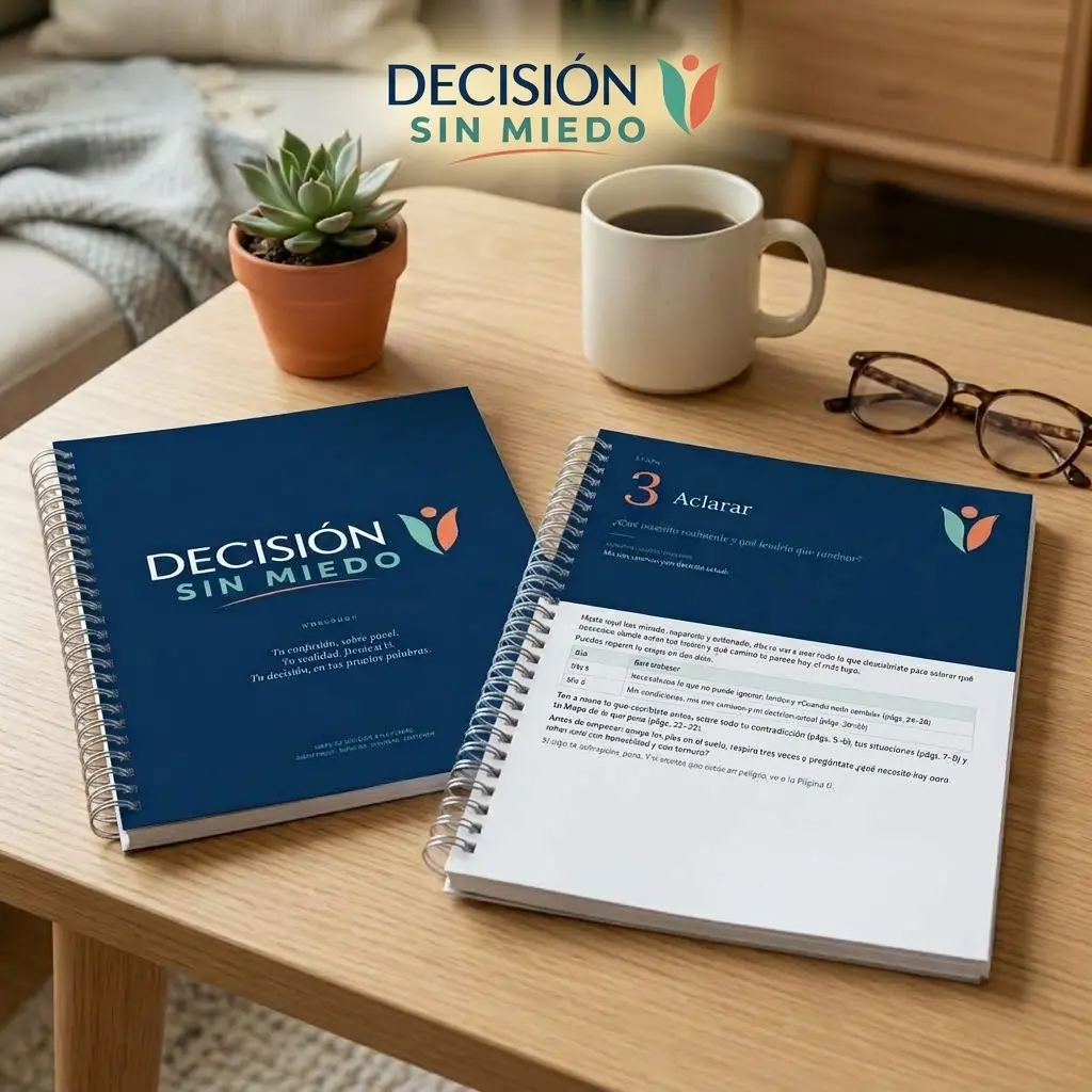 DECISIÓN SIN MIEDO - Mockup del Workbook principal